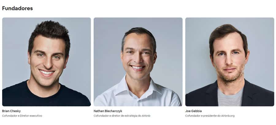 Fundadores do Airbnb