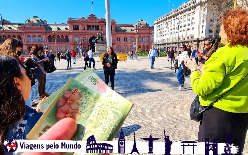Valor pago no Free Walking Tour em Buenos Aires