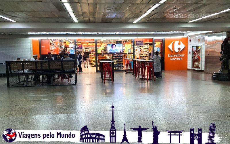 Carrefour Express no Aeroporto de Guarulhos