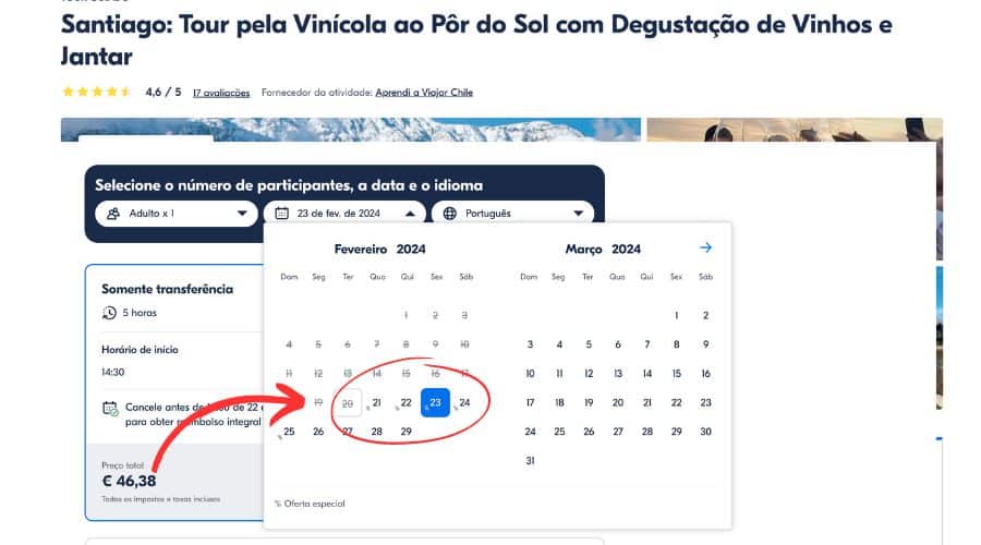 Dica para economizar nos passeios do Get your Guide