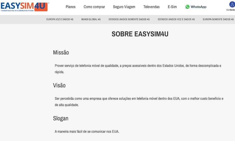 Sobre a Easysim4U