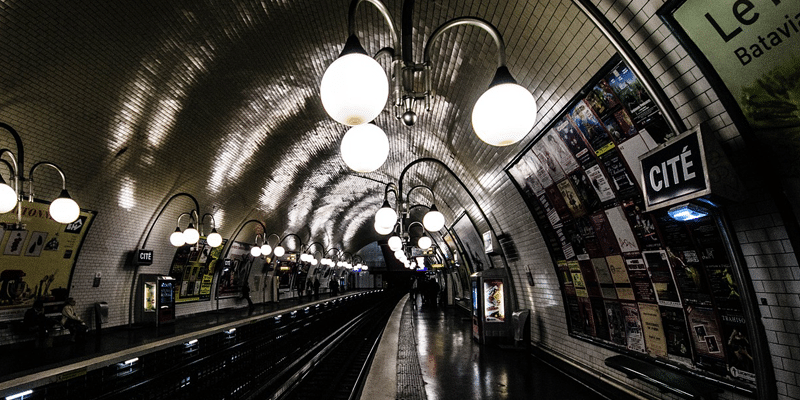 Metrô em paris