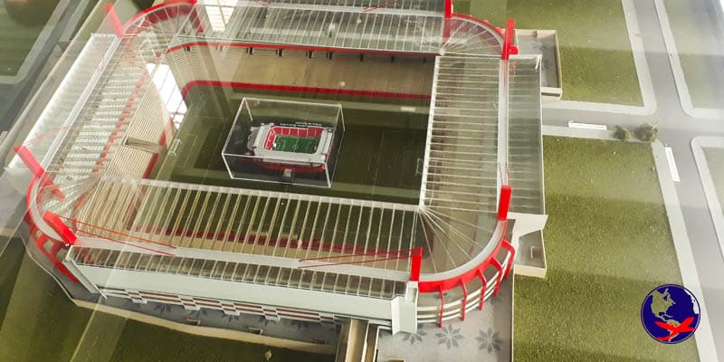 Maquete do estádio