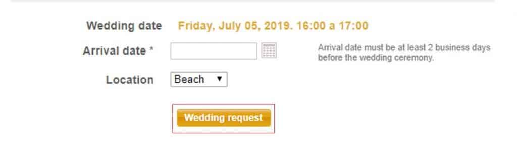 Solicite o casamento