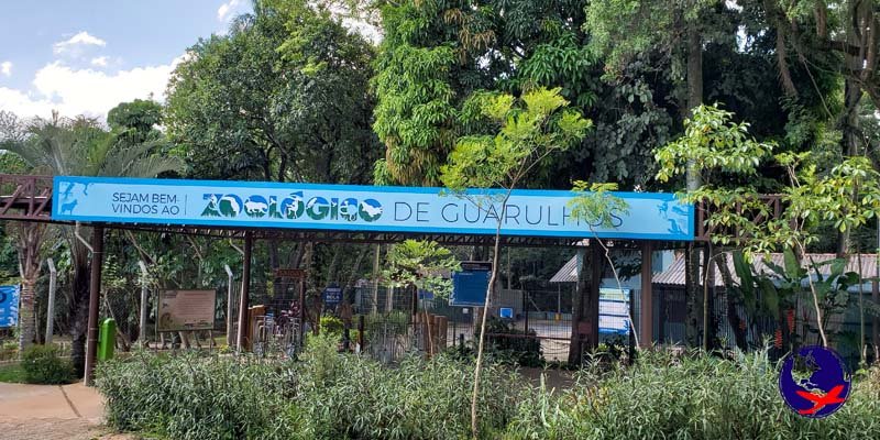 Entrada do Zoológico de Gaurulhos