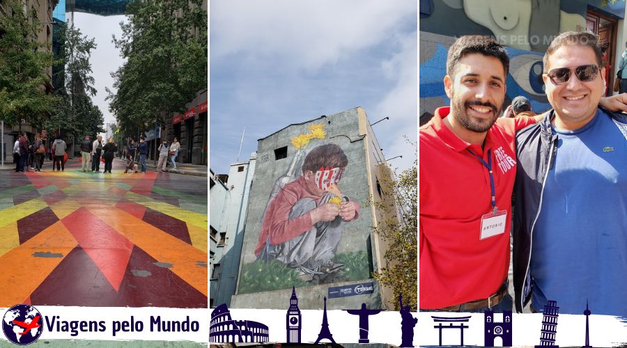 Pontos turísticos que o guia nos leva para conhecer no Free Walking Tour Santiago.