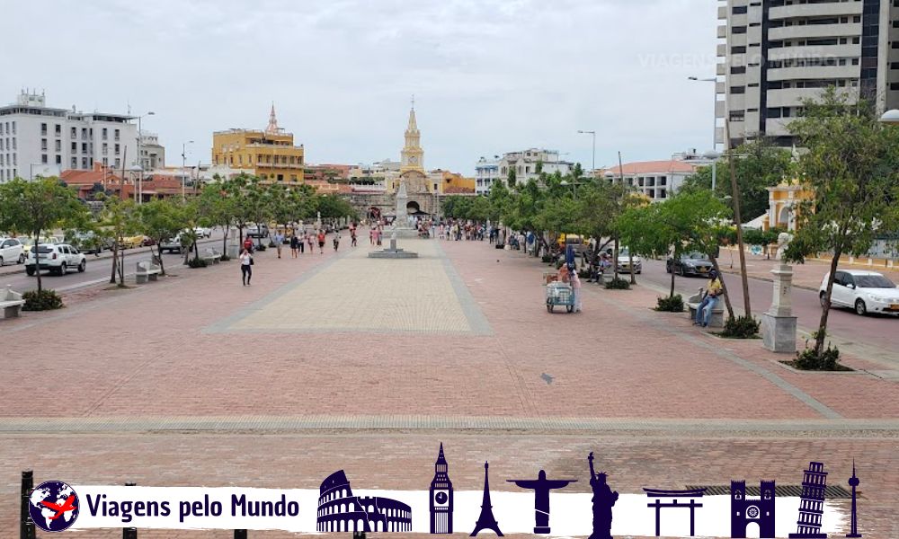 Ponto de encontro na Torre do Relógio de Cartagena
