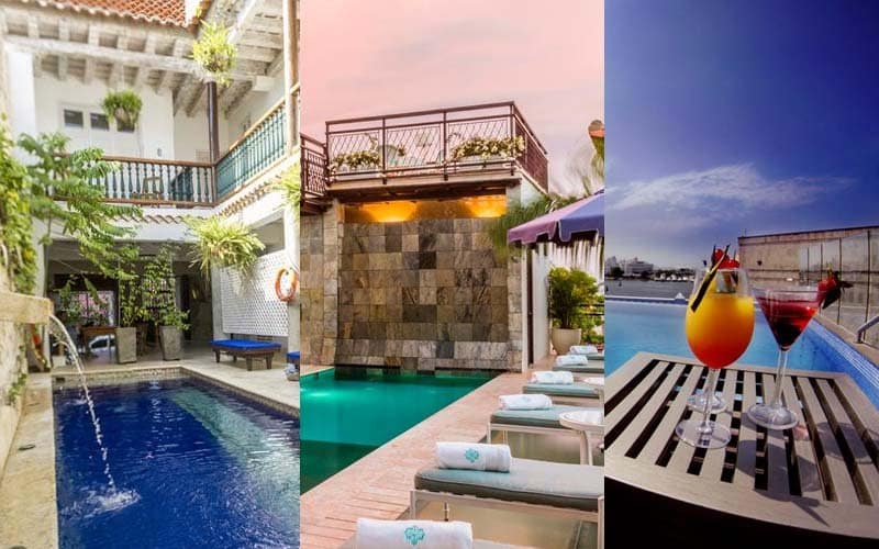 Onde ficar em Cartagena hotéis luxuosos em Getsemaní