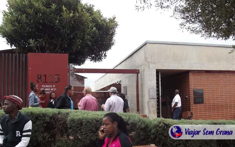 Casa de mandela em Soweto