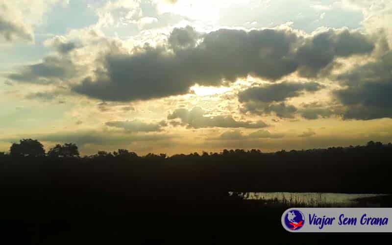 Pôr do sol em Curitiba