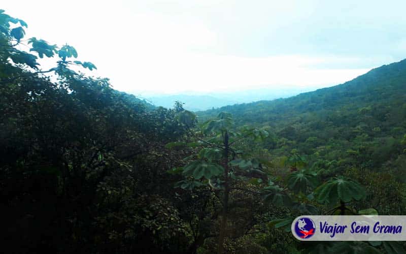 Vista da serra paranaense