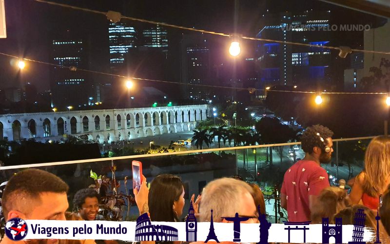 Rooftop do Selina Lapa no Rio 