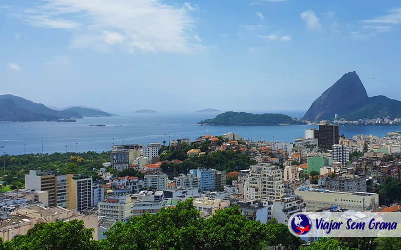 Vista do morro de Santa Tereza