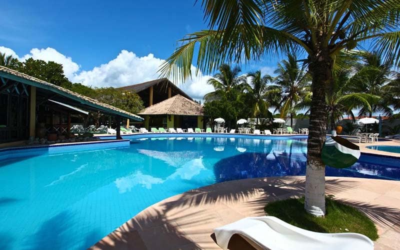 Piscina do hotel capitania