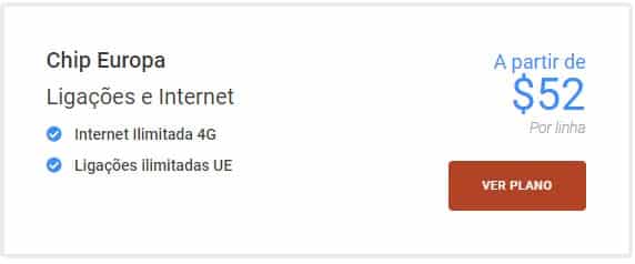 Chip Europa 4G