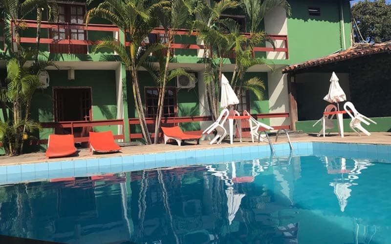 Piscina do Hotel Recanto do Sol