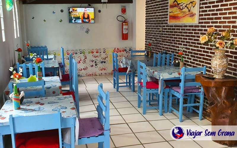 Café da manhã na Pousada Vila do Porto