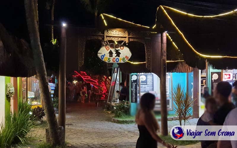 Beco das Cores em Arraial D'ajuda