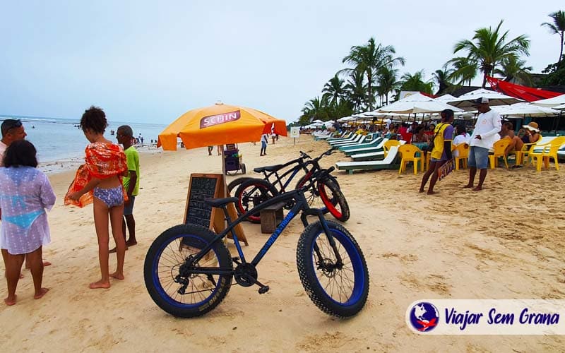 Passeio de bike em Arraial D'ajuda