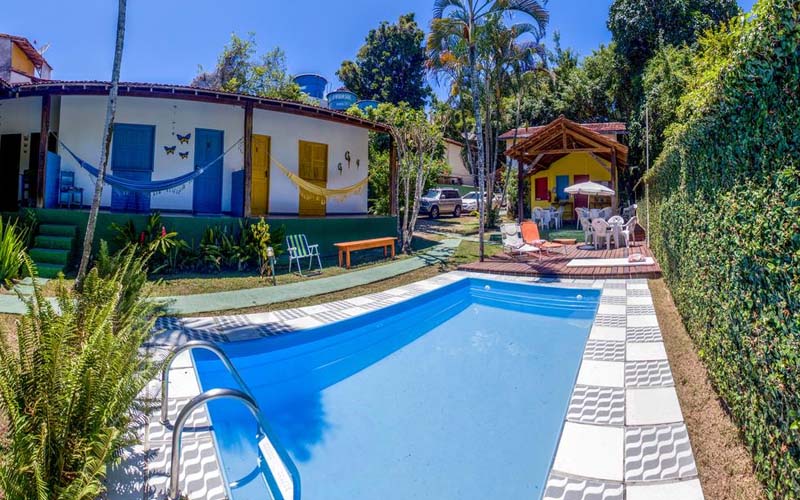 Piscina da Pousada Aloha Arraial