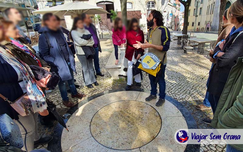 Guia no Free Walking Tour em Lisboa