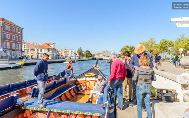Passeio de barco até aveiro