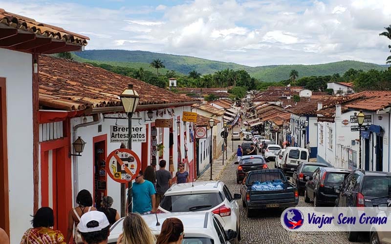 Centro de Pirenópolis em Goiás