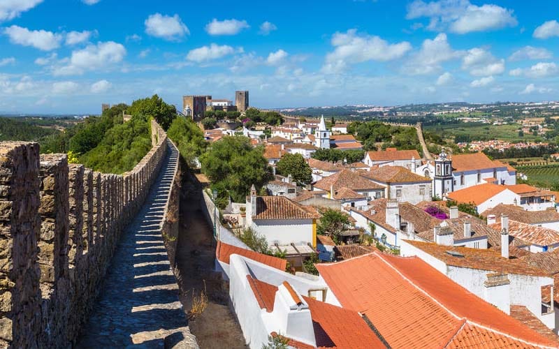 Muralhas de Óbidos - Passeios em Lisboa