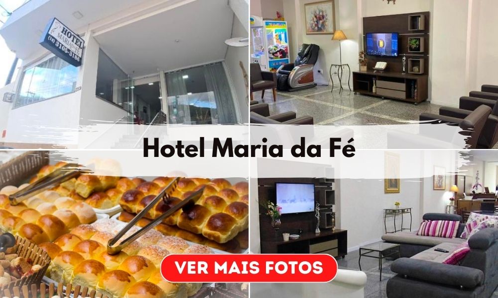Onde ficar em Aparecida do Norte: Maria da Fé Hotel