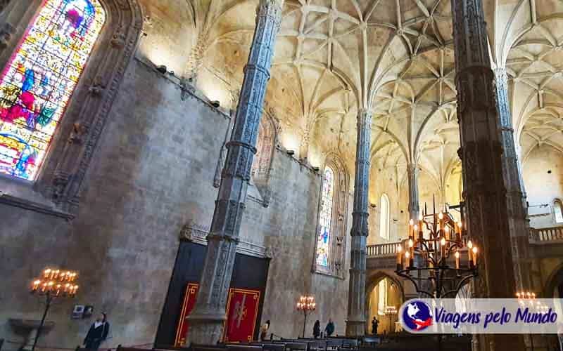 Por dentro da Igreja de Santa Maria de Belém