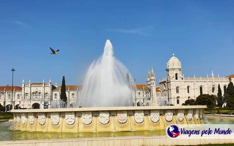 Fonte da Praça do Império em Belém