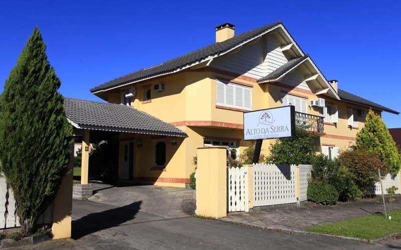 Entrada do Hotel Alto da Serra em Canela - RS