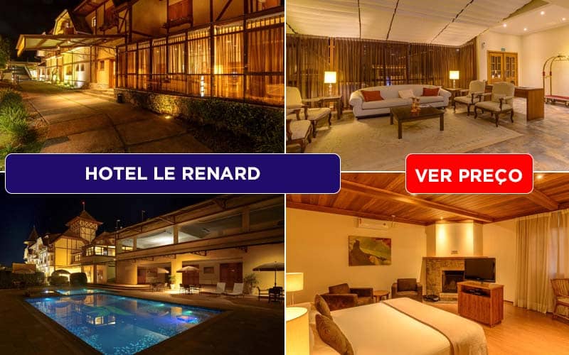 Hotel Le Renard em Campos do Jordão
