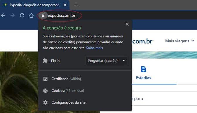 Expedia é seguro