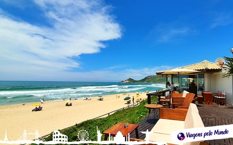 Bar na Praia do Mole em Floripa