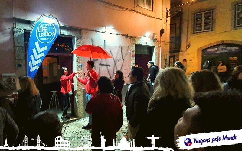 Entrada do Pub Crawl em Lisboa