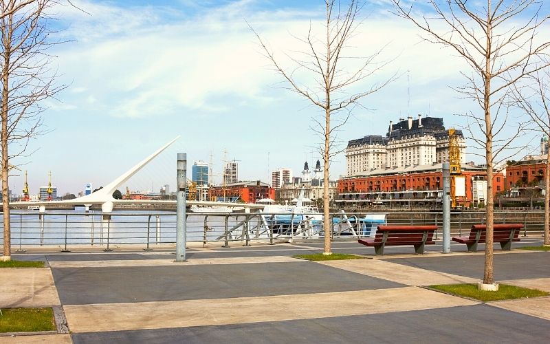 Ponte de La Mujer em Buenos Aires