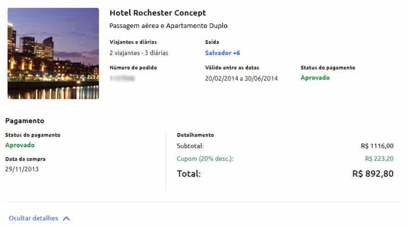 Preço do pacote de viagem para Buenos Aires do Hurb