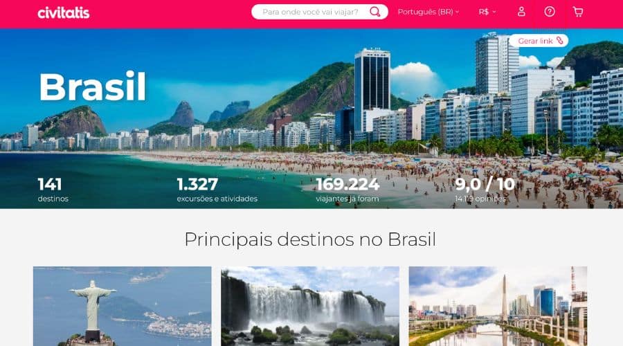 Civitatis no Brasil