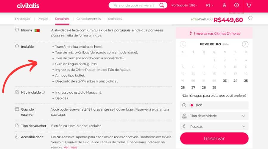 Descrição da atividade