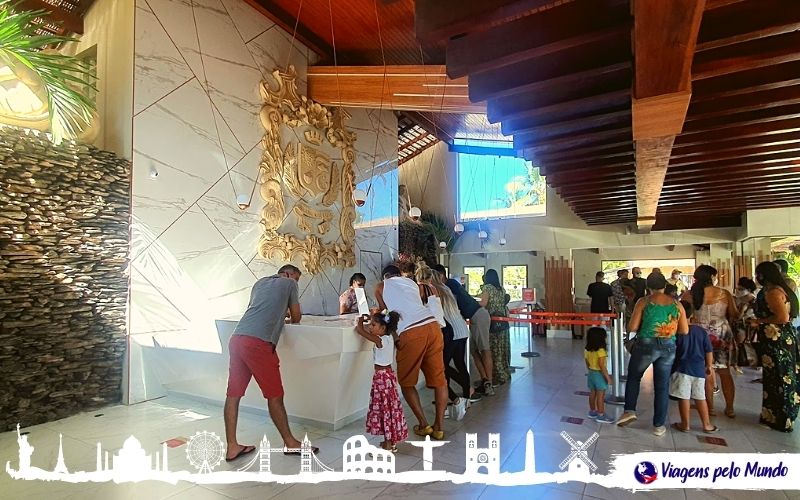 Entrada do Resort - Recepção