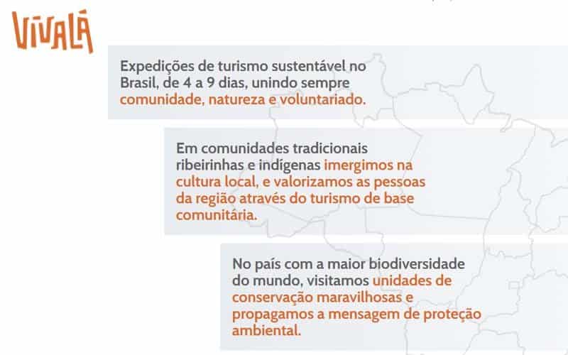 Expedições Vivalá como funciona