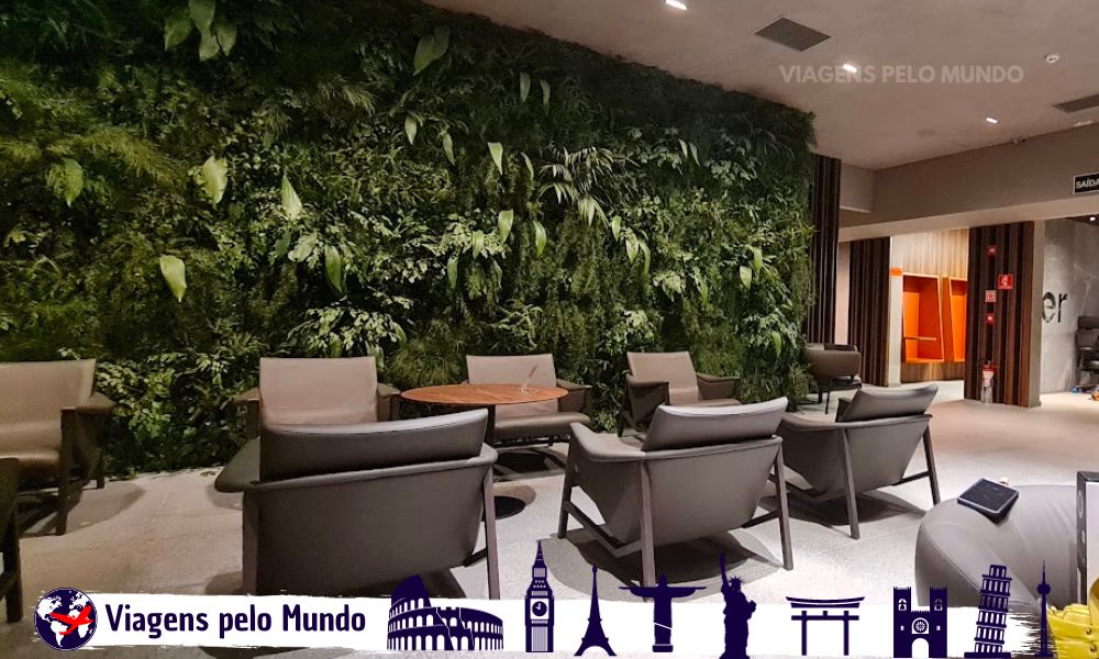 Sala Vip no Aeroporto de Guarulhos - Banco Inter