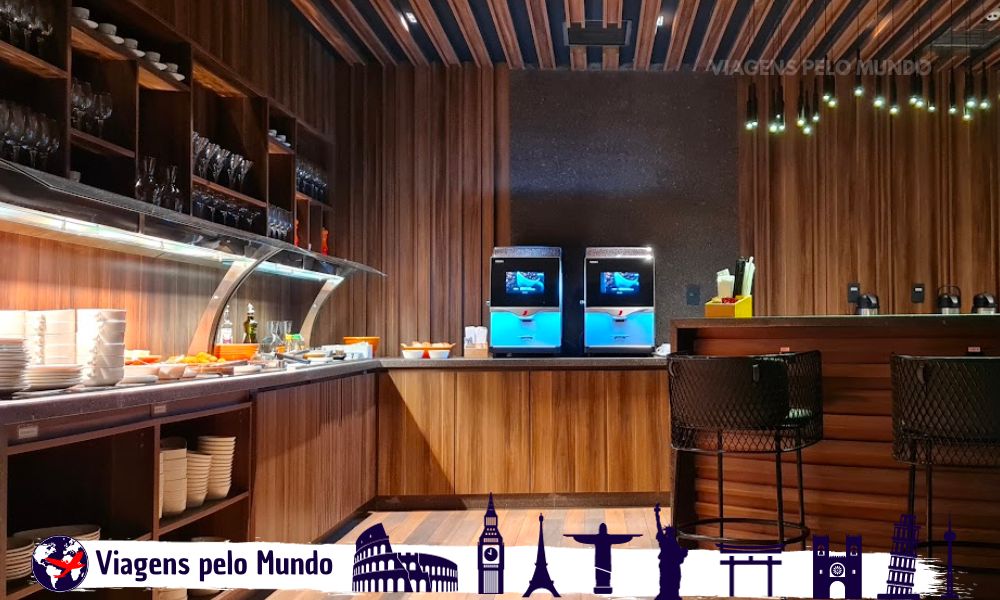Comidas da Sala Vip do Banco Inter