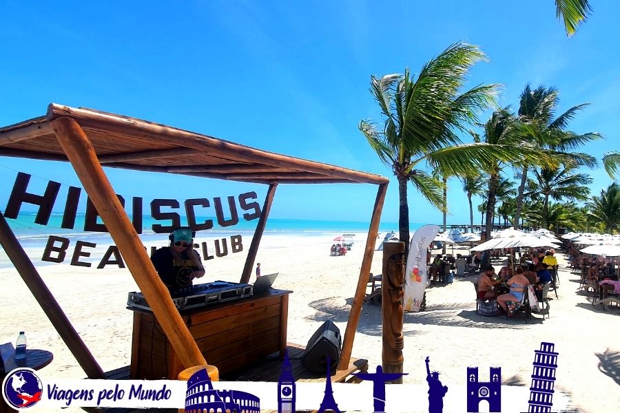Dj no Hibiscus Beach Club