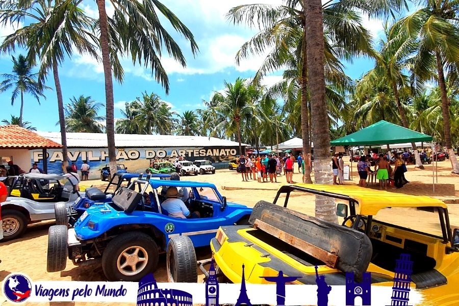 Buggys na Praia do Gunga