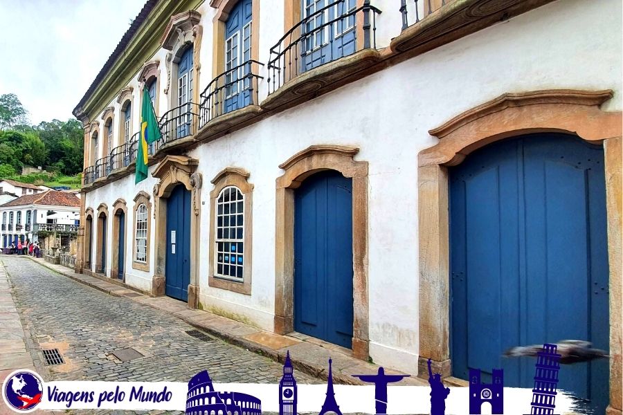 Fachada do Museu dos Contos