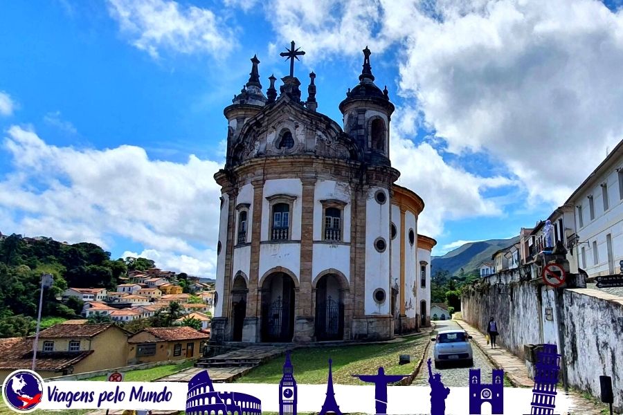 Fachada da Igreja Nossa Senhora do Rosário