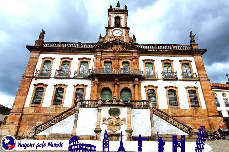 Fachada do Museu da Inconfidência