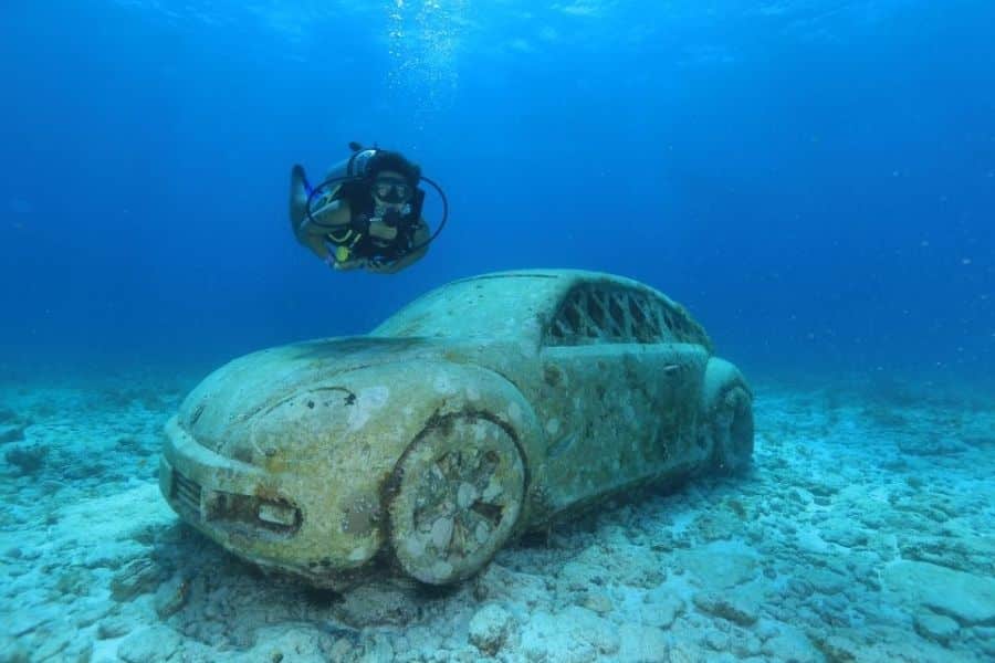 Mergulho no Musa em Cancún